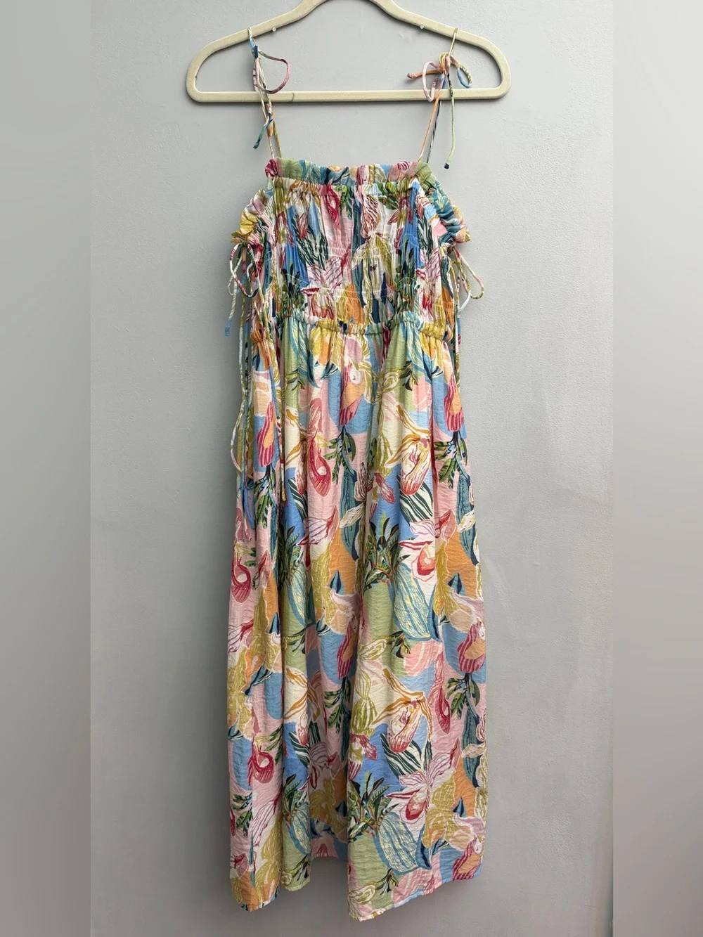 THML Destiny Floral Maxi Dress, Size Medium - Picture 4 of 7
